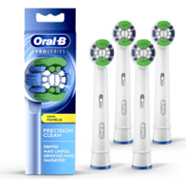Refis Oral-B Pro Series Advanced Clean para Escova de Dentes Elétrica - 4 Unidades
