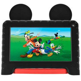 Tablet Infantil Multi Mickey NB413 Wi-Fi 7'' 64GB 4GB de RAM Android 13 Go Processador Quad- Core