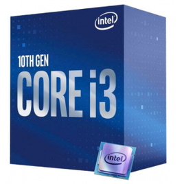 Processador Intel Core i3-10100F 3.60GHz (4.30GHz Turbo) 10ª Geração 4-Cores 8-Threads LGA 1200 S/ Vídeo - BX8070110100F