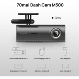 Dash Cam 70mai M300 DVR Automóvel