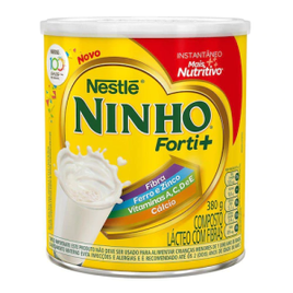 2 Unidades Composto Lácteo Nestlé Ninho Instantâneo Forti+ 380g