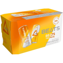 Pack de Bebida Mista Skol Beats Tropical 269ml - 8 Unidades