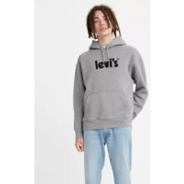 Moletom Levis T3 Relaxed Graphic Hoodie Capuz - Masculino