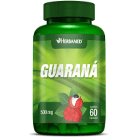Herbamed Guarana - 60 Cápsulas - Herbemed