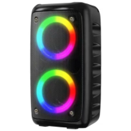 Caixa de som Bluetooth Potente Multimídia com LED RGB Subwoofer TWS - XDG-96