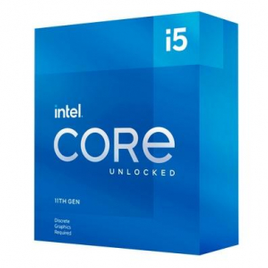 Processador Intel Core i5-11600KF 11ª Geração Cache 12MB 3.9 GHz (4.9GHz Turbo) LGA1200 - BX8070811600KF