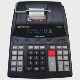 Calculadora de Impressão Térmica Procalc PR5400T 12 Dígitos