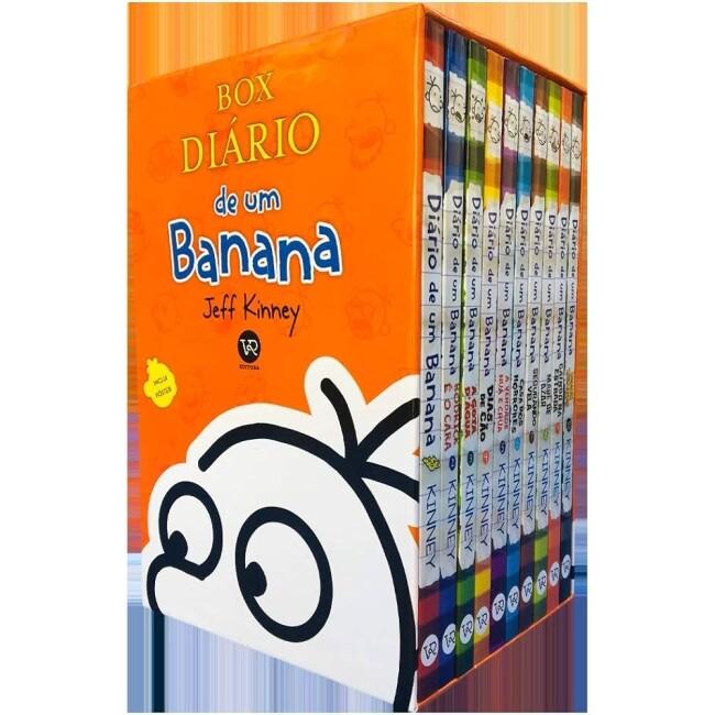 Livro Box - Diário De Um Banana - 10 Volumes