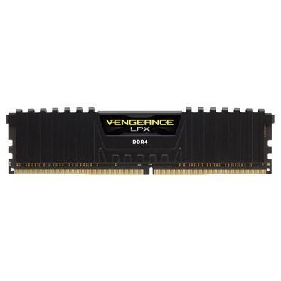 Memória RAM Corsair Vengeance LPX 16GB 2666Hz DDR4 C16 Preto - CMK16GX4M1A2666C16