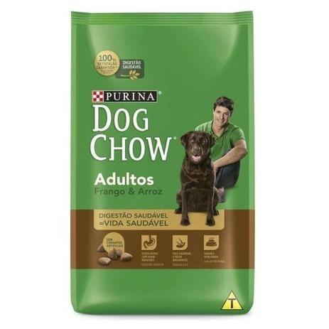 Ração para Cachorro Adulto Dog Chow Sabor Frango e Arroz 3Kg