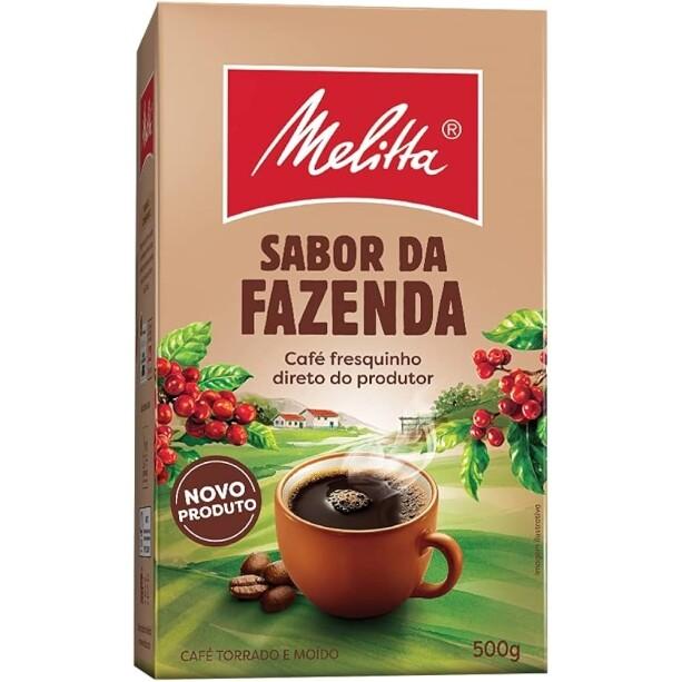 Melitta Café Tradicional Sabor Da Fazenda Vácuo 500G