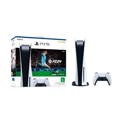 Console PlayStation 5 - PS5 Sony (Com leitor de Disco) + Jogo EA Sports FC 24 (Digital)