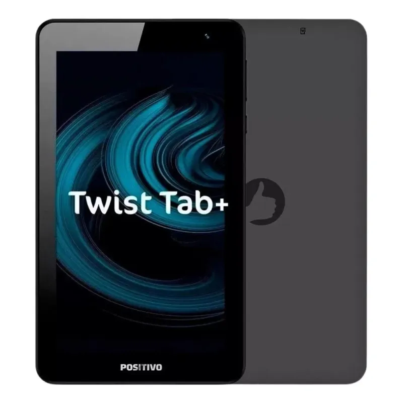 Tablet Positivo Twist Tab+ com Tela 7 64GB 2GB RAM Wi-Fi Câmera Frontal 2MP Android 11 Go