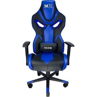 Cadeira Gamer Mymax Mx9 Até 150Kg Giratória Preto/Azul
