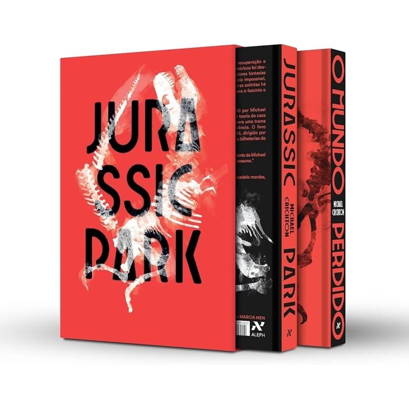 Box de Livros Jurassic Park (Capa Dura) - Michael Crichton