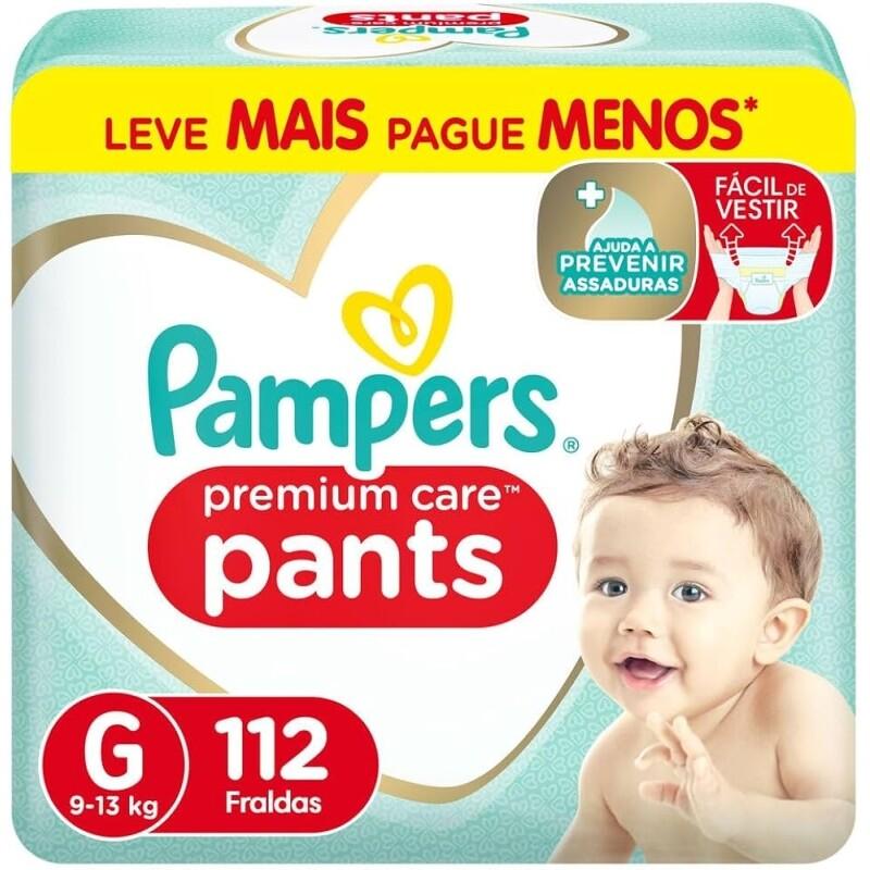 Pampers Fralda Pants Premium Care G 112 Unidades