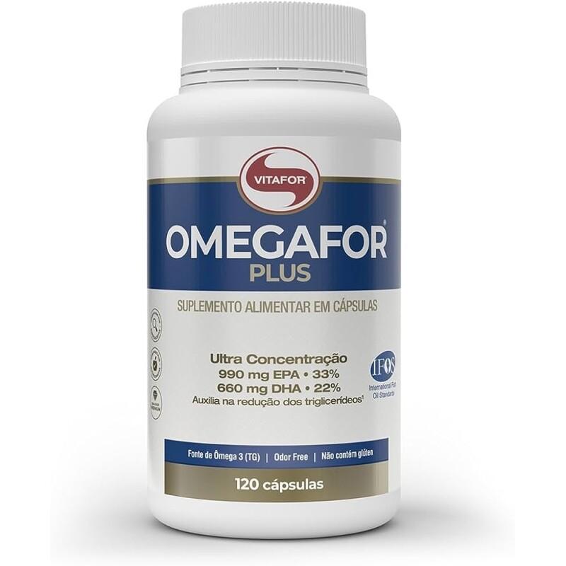 Suplemento Alimentar Vitafor Omegafor Plus 1000mg - 120 Caps