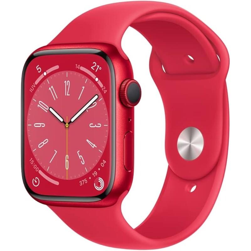 Apple Watch Series 8 GPS + Cellular 45mm Caixa de Alumínio Pulseira Esportiva