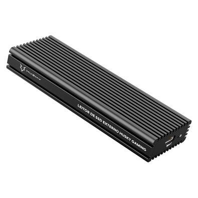 Leitor de SSD NVMe Externo Husky Gaming Storm 100 - Type C USB 3.1 Compatível com SSDs de 30 42 60 e 80 mm - HGML015
