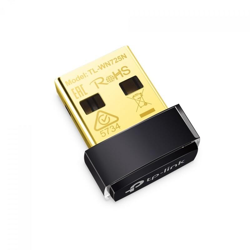 Adaptador Wireless TP-Link N Nano USB 150Mbps TL-WN725N