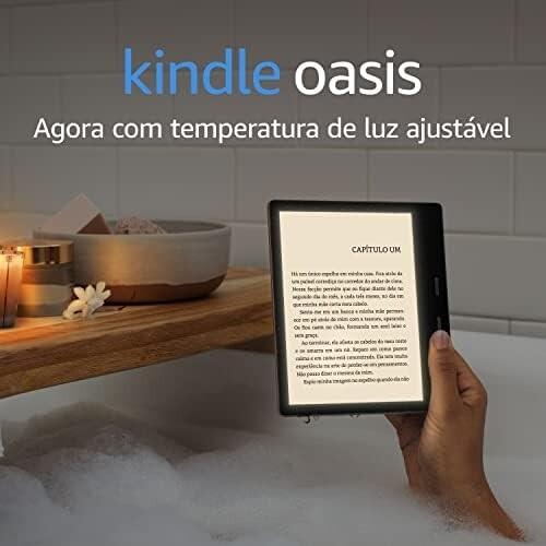 Kindle Oasis 32GB Tela 7" e Botões para Troca de Páginas