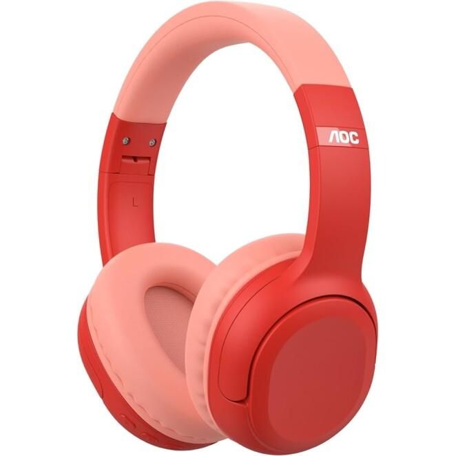 Headphone Bluetooth AOC Luccas Neto - Gi Neto Aventureira Vermelha - GI001RD/00