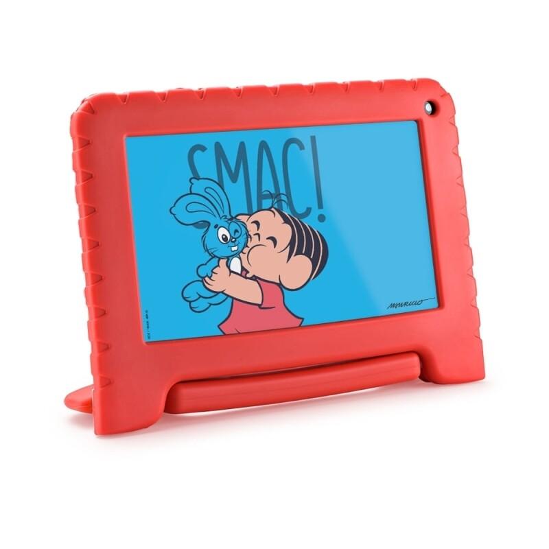 Tablet Turma da Monica com Controle Parental Quad Core 4GB RAM 64GB 7'' Wi-fi