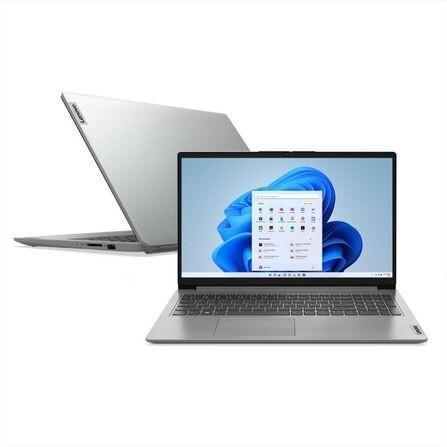 Notebook Lenovo IdeaPad 1i i5-1235U 16GB SSD 512GB Intel Iris Xe Tela 15.6" HD W11 - 82VY000XBR