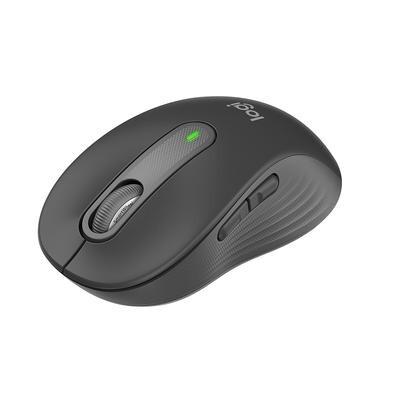 Mouse Sem Fio Logitech Signature M650 2000 DPI Compacto 5 Botões Silencioso Bluetooth USB - 910-006250