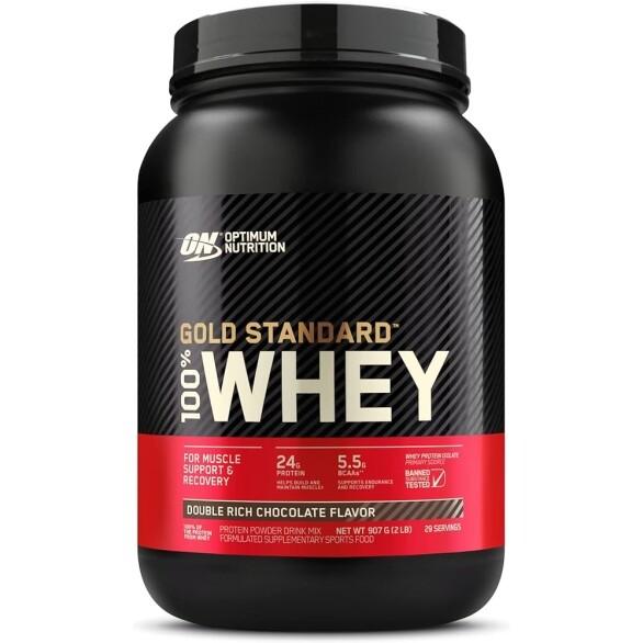 WHEY Gold Standard Optimum Nutrition 200 LBS 907g - Chocolate