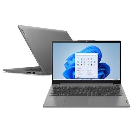 Notebook Lenovo ideapad 3i Intel Core i3 1115G4 8GB, 256GB SSD Tela de 15,6" - 82MD0010BR