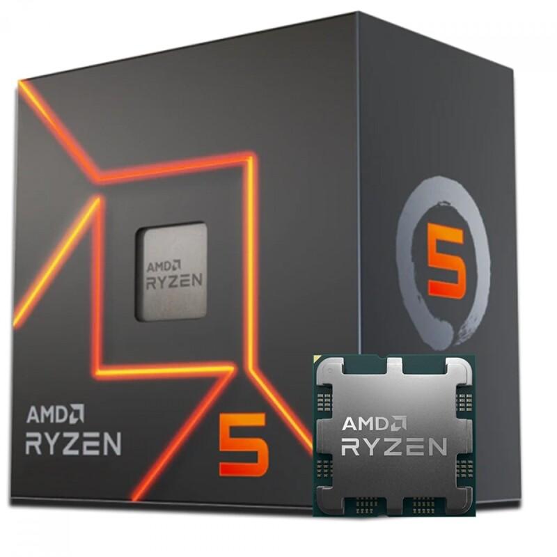 Processador AMD Ryzen 5 8600G 4.3GHz (5.0GHz Turbo) 6-Cores 12-Threads AM5 Com Cooler AMD Wraith Stealth 100-100001237BO