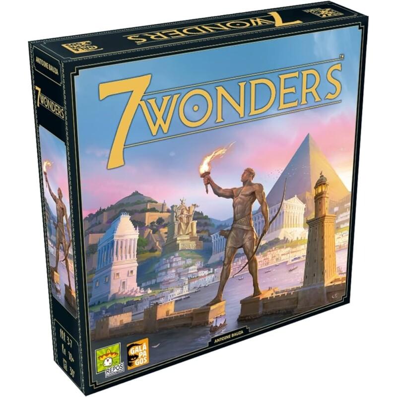 Jogo de Tabuleiro 7 Wonders: 2ª Edição - Galápagos Jogos