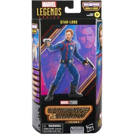 Boneco Hasbro Marvel Legends Series 15cm e Acessórios Star Lord - F6602