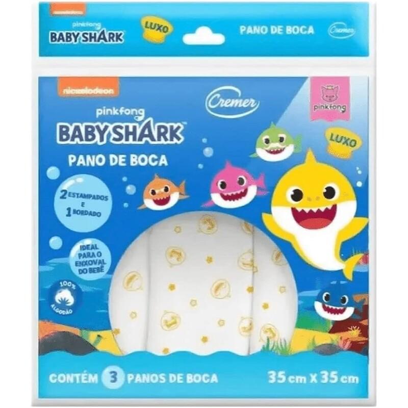 Pano de Boca Baby Shark 3 Panos