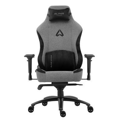 Cadeira Gamer Alpha Gamer Nebula Fabric Até 150 kg Apoio de Braço 4D Reclinável Cinza - AGNEBULA