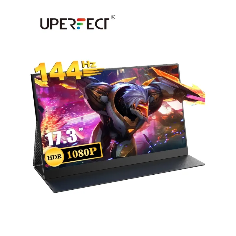Monitor Gamer Portátil UPERFECT UPlays K8 17,3" 144 Hz FHD 1080P USB C HDMI