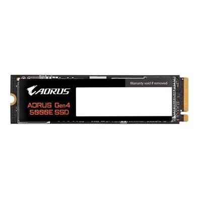 SSD Gigabyte AORUS Gen4 5000E 500GB PCI Express 4.0x4 NVMe 1.4 Leitura:5000MB/s e Gravação:3800MB/s - AG450E500G-G