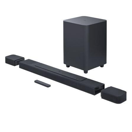 Soundbar JBL Bar 1000 7.1.4 Canais com Ponteiras Destacáveis Multibeam Dolby Atmos Dtsx 440w e Wifi