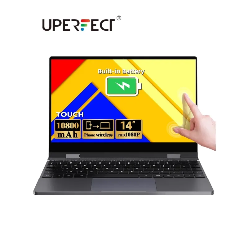 Monitor LapDock DeX sem fio SUPERFECT X 14 Pro TouchScreen adequado para Samsung Dex