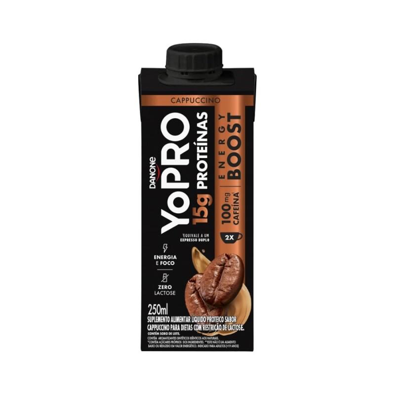 Cappuccino Yopro 15g Energy Boost - 250ml