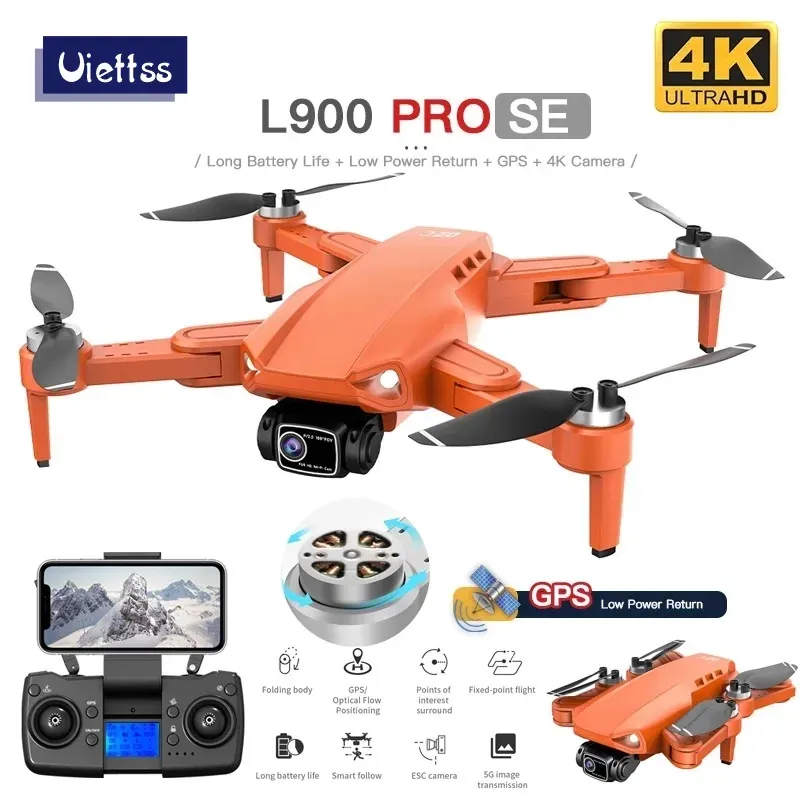 Mini Drone L900 Pro SE GPS 4K