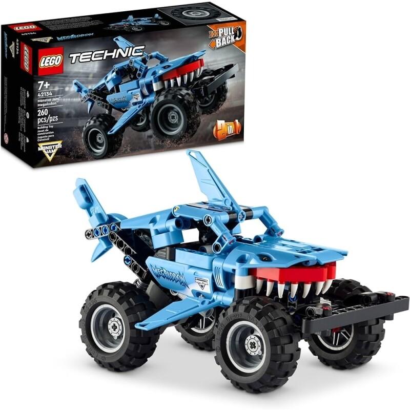 Kit LEGO Technic Monster Jam Megalodon 42134 - 260 Peças