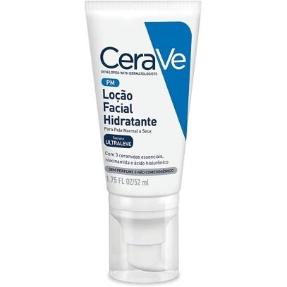 Loção Facial Hidratante Ultraleve Sem Perfume Cerave Tipo de pele Normal ou seca - 52ml