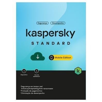Kaspersky Antivírus Mobile 2022 1 Dispositivo 1 Ano Digital para Download - KL1048KDAFS