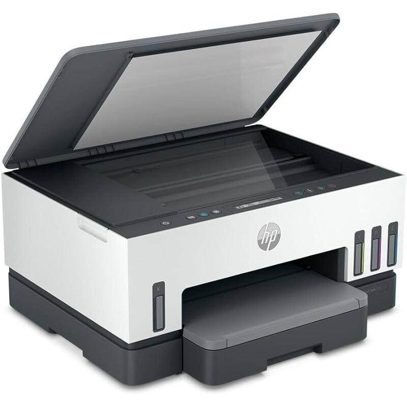 Impressora Multifuncional HP Smart Tank 724 Tanque de Tinta Colorida Wi-Fi Scanner Duplex Funcoes: Imprimir Copiar