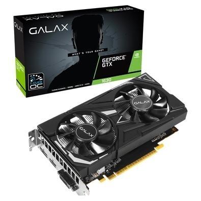 Placa de Vídeo Nvidia GeForce GTX 1630 EX Galax 4GB GDDR6 - 63NQL4HP66EX
