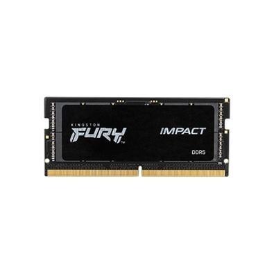 Memória RAM Kingston Fury Impact 64GB (2x 32GB) 4800MHz DDR5 CL38 Para Notebook - KF548S38IBK2-64