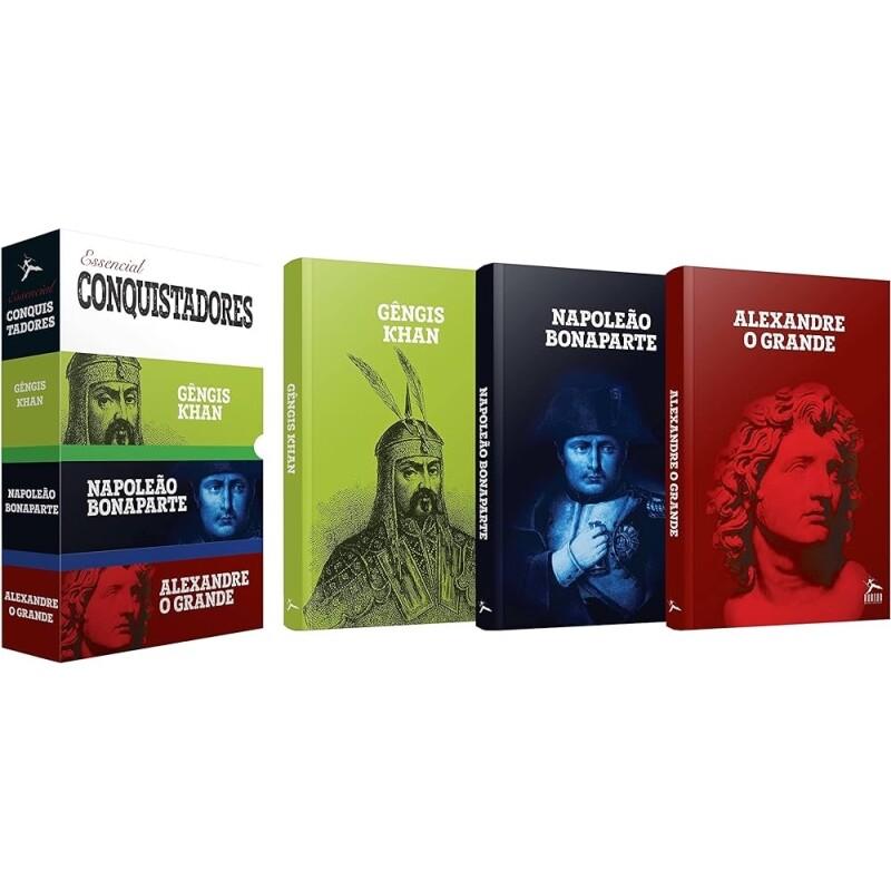 O Essencial Conquistadores - Caixa com 3 Volumes
