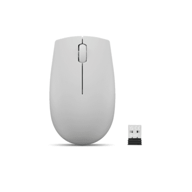 Mouse Lenovo 300 Sem Fio Compacto Cinza - Gy51l15678